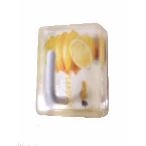 PERCHA RECTANGULAR BLANCO LIMONES AM 