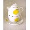 TAZA PLATO TETERA 180ML LIMONES