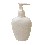 DOSIFICADOR PLANO PORCELANA BLANCO 230ML