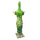 FIGURA MANIQUI MADERA DECOPATCH VERDE