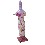 FIGURA MANIQUI MADERA DECOPATCH MALVA