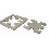 SALVAMANTEL CUADRADO DIVISIBLE METAL
