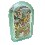 RELOJ PIE PARED INFANTIL PENDULO AZUL