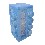 JUEGO 16 ESPECIEROS CRISTAL GIRATORIO PLASTICO AZUL