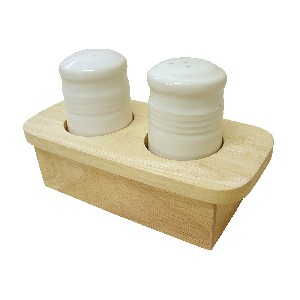 JUEGO SAL Y PIMIENTA MADERA CERAMICA 