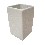 VASO BAÑO MING PORCELANA BLANCO