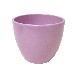 MACETERO CERAMICA CONCAVO PEQUEÑO VIOLETA