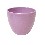 MACETERO CERAMICA CONCAVO PEQUEÑO VIOLETA