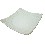 PLATO MINI EMPEDRADO PORCELANA BLANCO