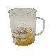 VASO BAÑO ASA MOLUSCOS NARANJA