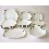 VAJILLA 20 PIEZAS PORCELANA ACEBO
