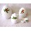 JUEGO 4 BOTES HUEVOS PORCELANA ACEBO