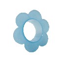 SERVILLETERO SOPORTE HUEVO AZUL 