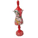 FIGURA MANIQUI MADERA DECOPATCH ROJO