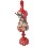 FIGURA MANIQUI MADERA DECOPATCH ROJO