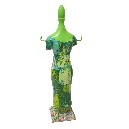 FIGURA MANIQUI MADERA DECOPATCH VERDE