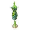 FIGURA MANIQUI MADERA DECOPATCH VERDE