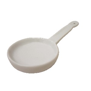 SARTEN DEGUSTACION PORCELANA BLANCO 