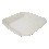 PLATO NILO HONDO PORCELANA BLANCO 