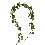 COLGANTE HIEDRA IVY GARLAND VERDE AMARILLO