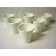 CONJUNTO SOPORTE CON 6 TAZAS MUG ONDAS