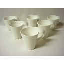CONJUNTO SOPORTE CON 6 TAZAS MUG ONDAS