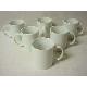 CONJUNTO SOPORTE CON 6 TAZAS MUG RECTAS