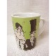 CONJUNTO SOPORTE CON 4 TAZAS MUG COLORES