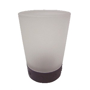 VASO BAÑO CRISTAL FROST AZUL