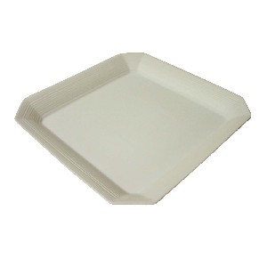 PLATO NILO LLANO PORCELANA BLANCO 