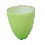 VASO BAÑO ACRILICO BRILLO VERDE