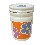 BOTE CERAMICA TAPA NARANJA 1700ML