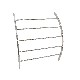 TOALLERO PARED METAL CURVADO GRANDE