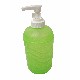 DOSIFICADOR BAÑO PLASTICO ONDAS VERDE 300ML