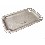 BANDEJA PLATEADA ALIANZAS RECTANGULAR