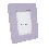 PORTAFOTOS MADERA PASTEL VIOLETA PARA FOTO 10X15 CM