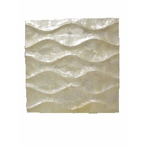 CUADRO CAPIZ POLYSTONE RELIEVE CURVADO