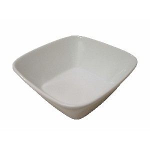 BOWL REIMS CUADRADO PORCELANA BLANCO