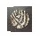CUADRO MADERA CRISTAL PLATO ESTRIAS