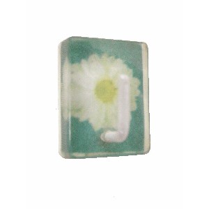 PERCHA RECTANGULAR CAPULLO FLOR MARG 