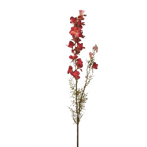 FLOR VARA LARKSPUR SPRAY ROJO