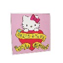 CUADRO TABLA MARCO HELLO KITTY CORAZON