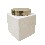 BOTE MING ACERO MEDIANO PORCELANA BLANCO