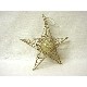 ESTRELLA NAVIDAD METAL ORO PLATA SUR