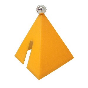 TAPA PLASTICO TERMO PIRAMIDE NARANJA