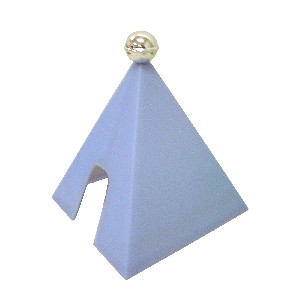 TAPA PLASTICO TERMO PIRAMIDE AZUL