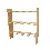 SOPORTE MADERA VERTICAL PARA BOTES