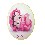 PLACA MADERA OVAL BAÑO BETTY BOOP ROSA