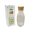 BOTELLA BASIC CRISTAL TAPON 1 LITRO