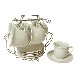 CONJUNTO SOPORTE CON 6 TAZAS TE